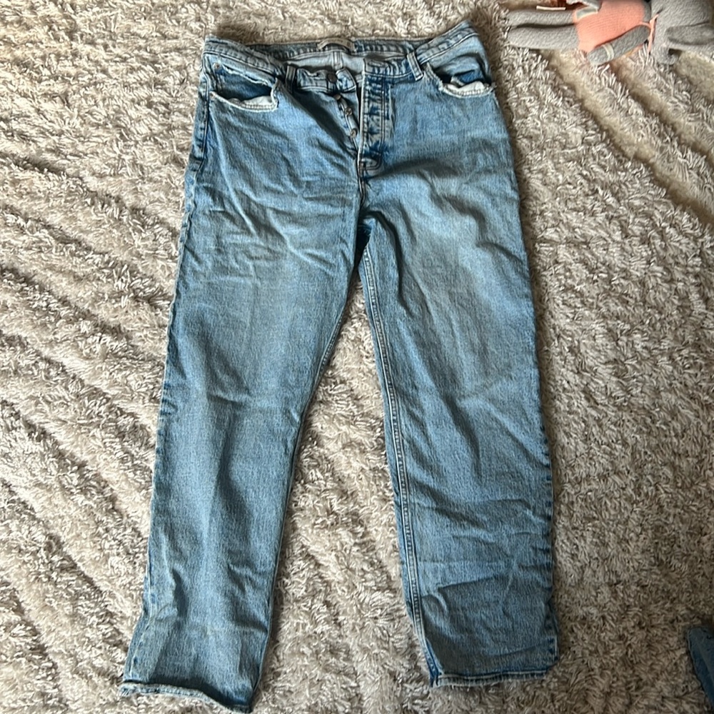 Abercrombie Dad High Rise Jeans